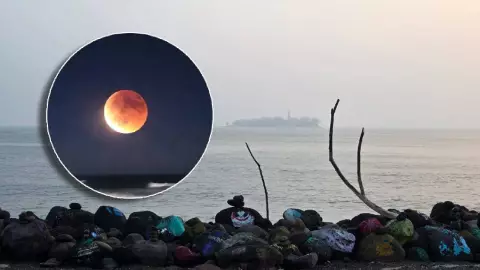 ¡Asombroso! A esta hora será visible el eclipse total de Luna en Veracruz