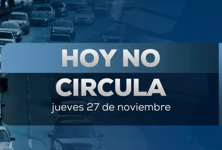 Hoy No Circula 27 de noviembre 2025