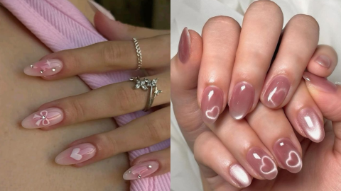 uñas coquette