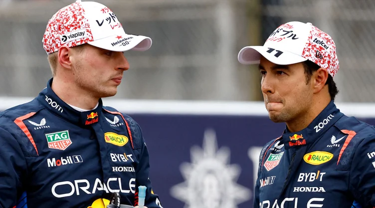 Verstappen y Checo Pérez