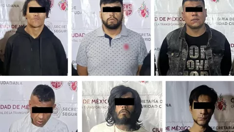 Detienen a 6 generadores de violencia en CDMX