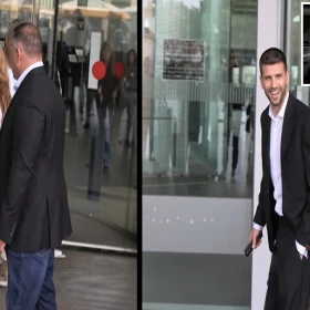 ¡Piqué y Clara Chía, sonrientes y cómplices! Reaparecen juntos tras encuentro judicial con Shakira.jpg
