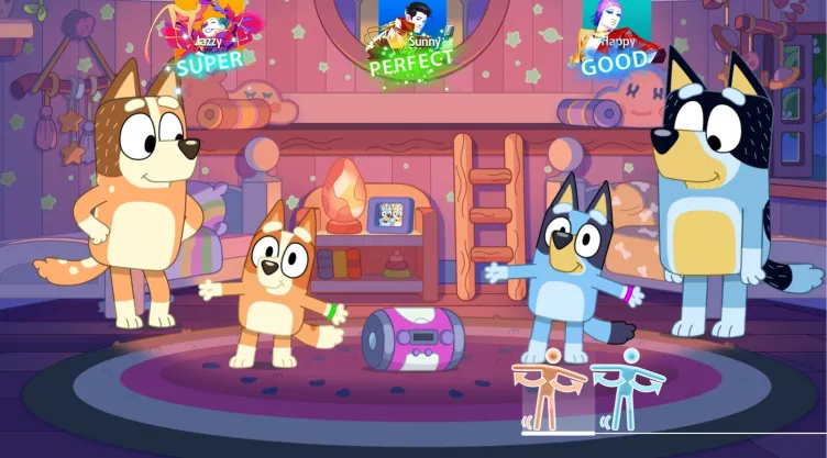 Bluey llega a Just Dance 2026 con su propia canción y coreografía