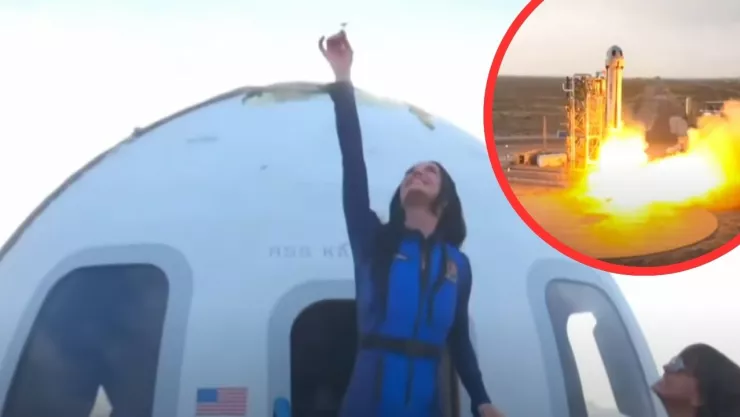 ¿Por qué Katy Perry fue al espacio?
