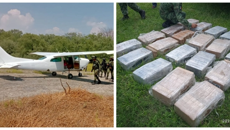 aeronave cocaína Chiapas