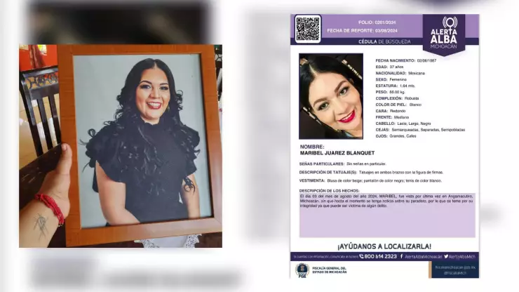 Maribel Juárez Blanquet, ex presidenta municipal de Angamacutiro.