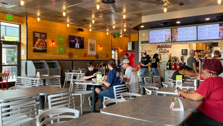 Un local de Burger Fi