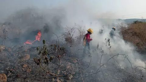 Incendios Tuxtla Calzada al Sumidero