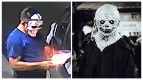 Hombre con máscara de Halloween intenta incendiar casa de activista y defensora de animales en Quintana Roo| VIDEO