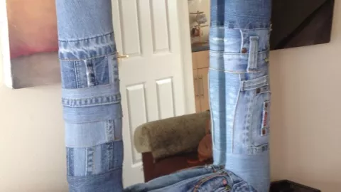 4 ideas para reciclar jeans viejos y darles una segunda vida sin máquina de coser