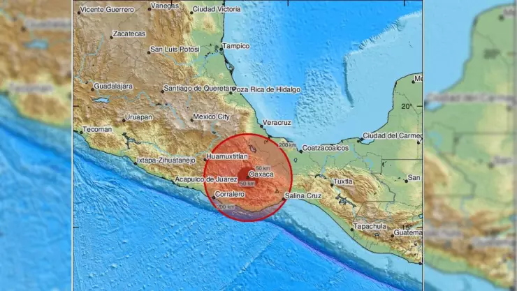 Temblor hoy: Se registra sismo en Oaxaca, preliminar 4.9 grados