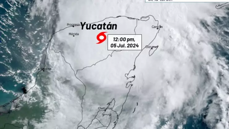 Última Hora El Huracán Beryl se debilita tormenta tropical