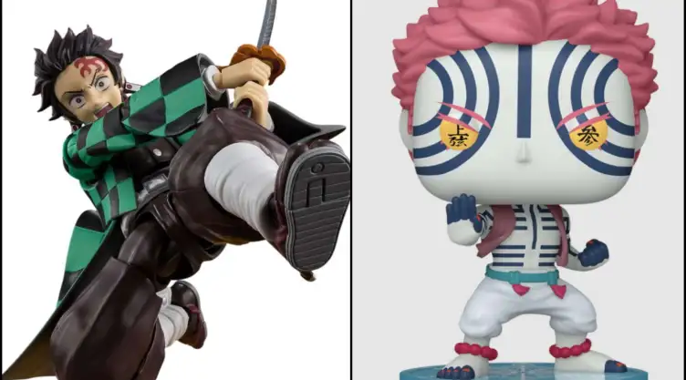 figuras de colección de demon slayer kimetsu no yaiba castillo infinito
