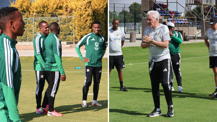 Sudáfrica tuvo su primer entrenamiento en México