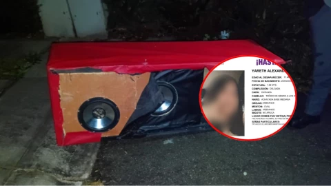 Yareth Alexandra fue reportada desaparecida y rescatada en una bocina.