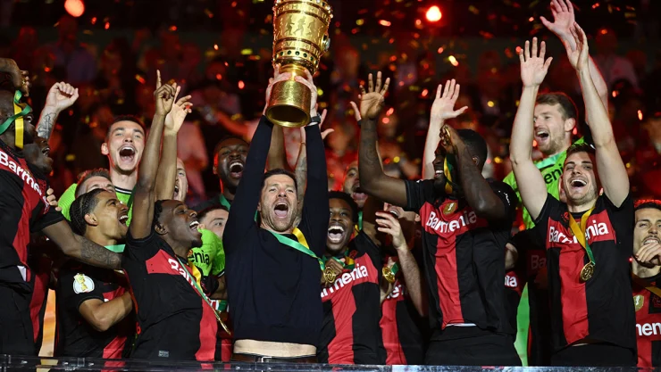 Bayer Leverkusen gana la Copa de Alemania
