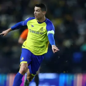 Cristiano Ronaldo marca su primer doblete