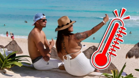 ¡Domingo caliente! Esta es la hora EXACTA de MÁS CALOR en Cancún HOY 1 de marzo de 2026.webp