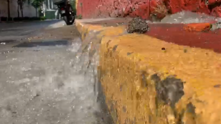 Fuga de agua toltecas