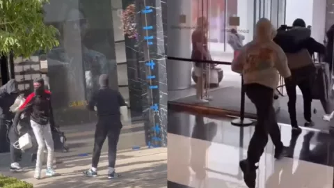 VIDEO Robos en California; sí es ilegal robar en el estado