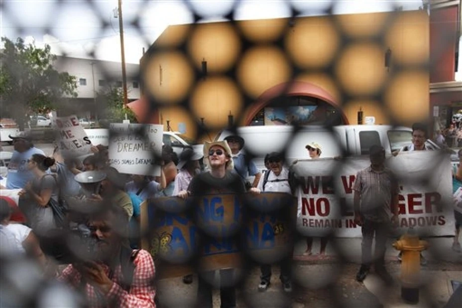 Manifestantes apoyan a’dreamers’
