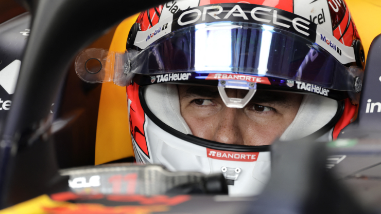 Checo Pérez en el Gran Premio de Austria 2022