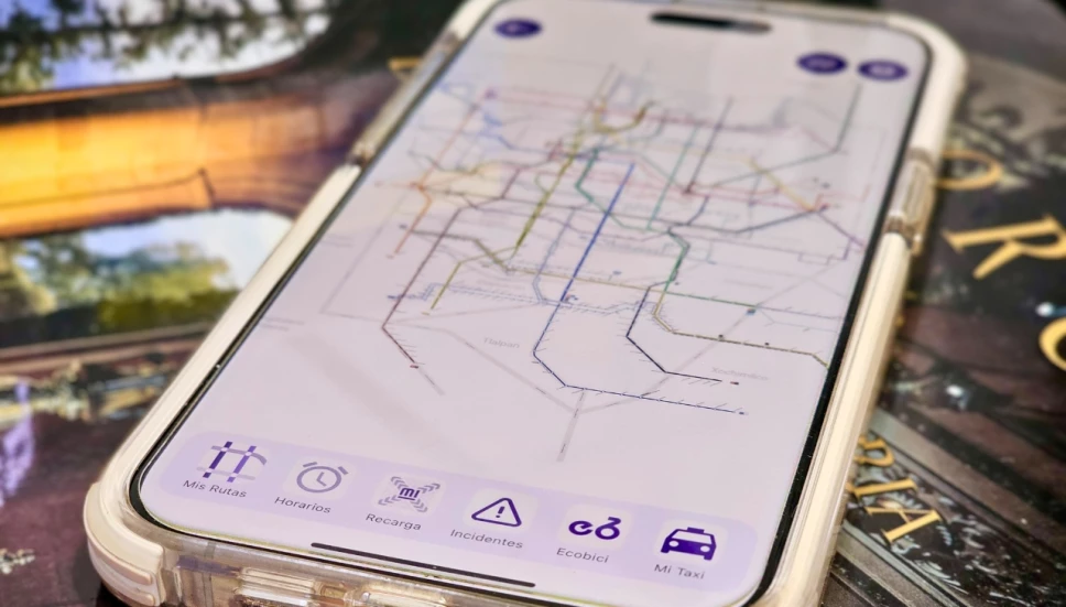 mapa del Metro CDMX en tiempo real