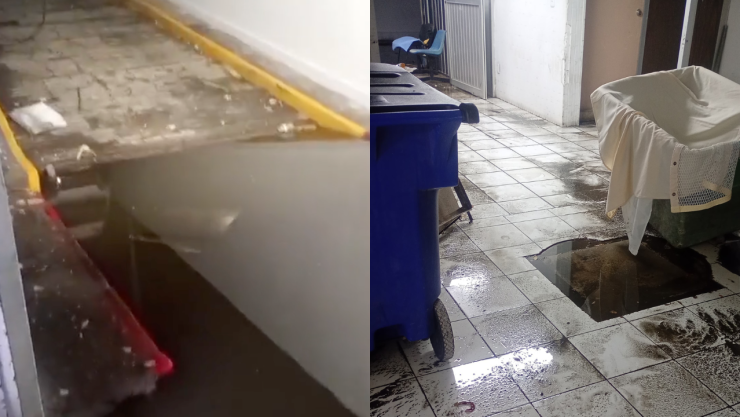 Bajo el lodo y el agua: Filtran imágenes de hospital del ISSSTE inundado en Hermosillo, Sonora, tras lluvias