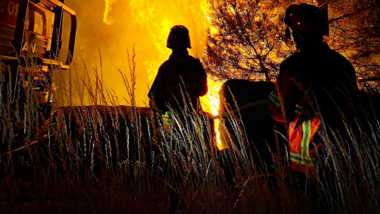 Incendio consume plaza de toros en Panabá, Yucatán
