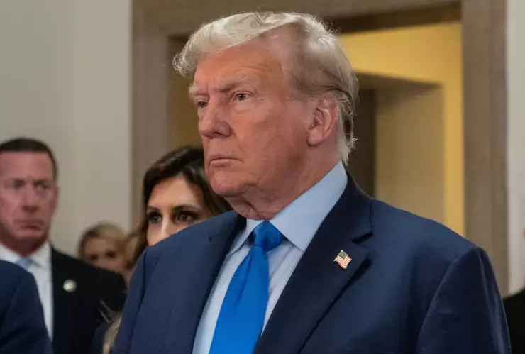 El candidato republicano a la Casa Blanca Donald Trump.