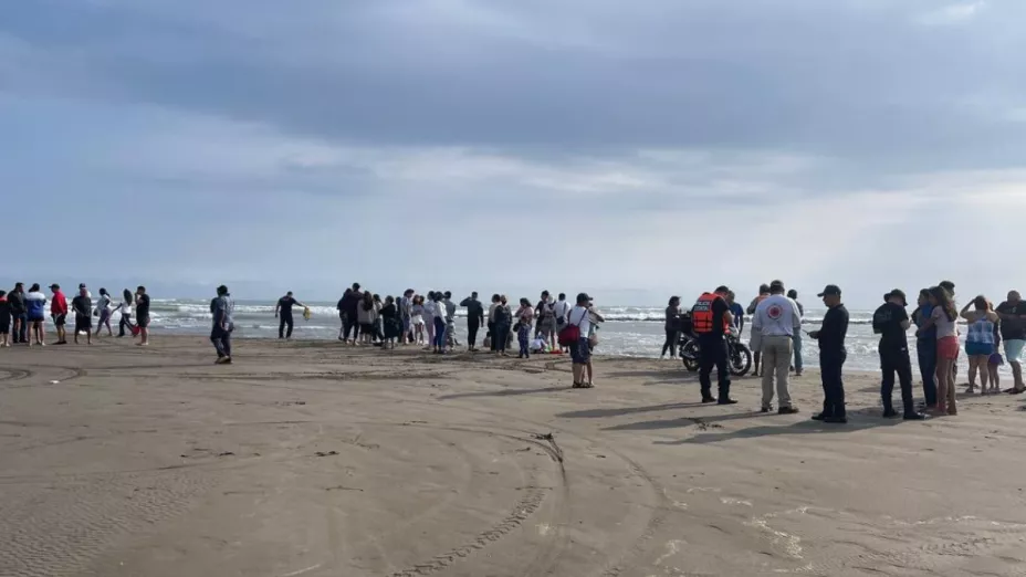 turista desaparece en playa de Chachalacas