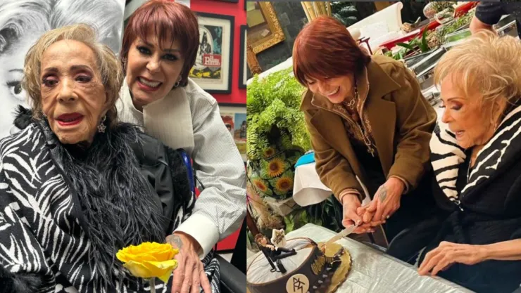 Alejandra Guzmán comparte video inédito al lado de su madre Silvia Pinal
