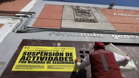 Clausuran Colegio Carmel, tras señalamientos de abusos sexuales contra niños