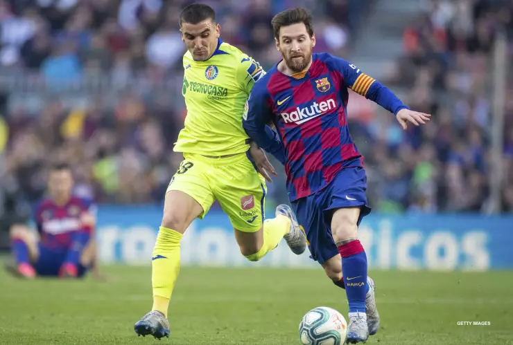 Getafe cambia de nombre para recibir a Messi