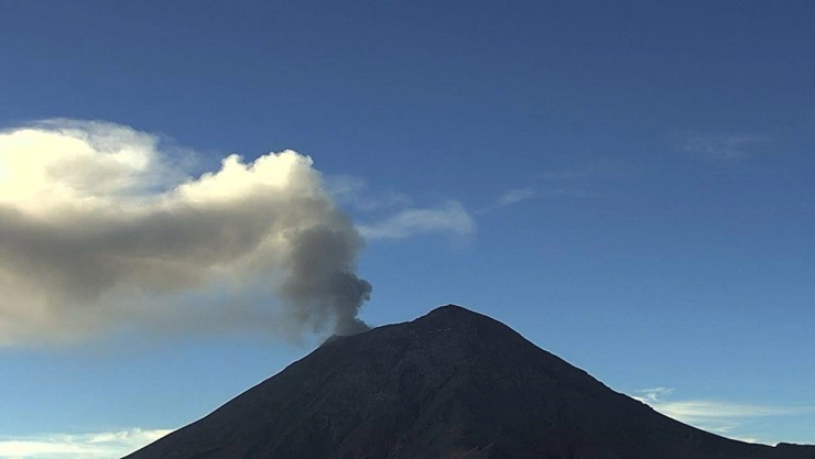 Volcán Popocatépetl hoy 30 de marzo de 2024 registra sismo y mantiene exhalaciones