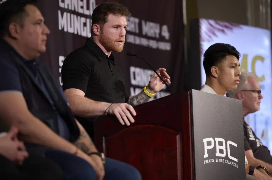 Conferencia de prensa oficial Canelo Álvarez vs Jaime Munguía