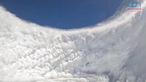 Captan ojo del hurac&aacute;n Melissa