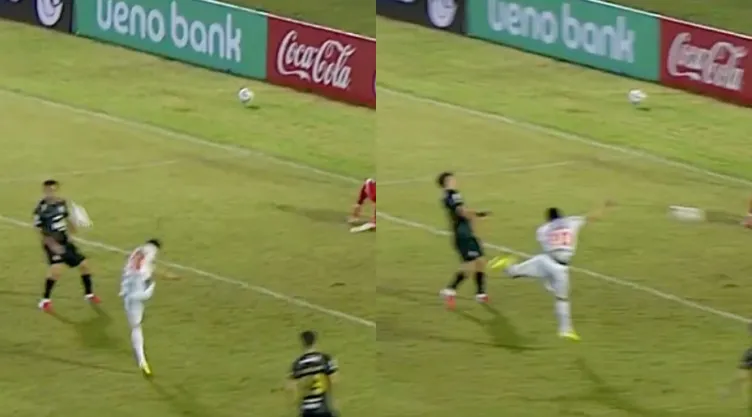 El gol más insólito del año