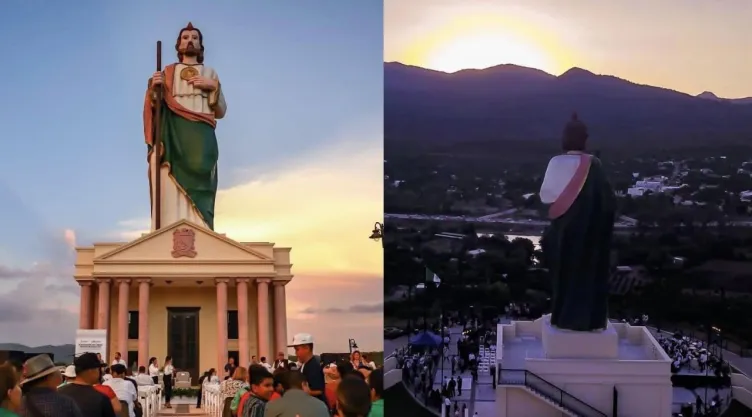 Mirador de San Judas Tadeo es inaugurado en Badiraguato, Sinaloa, donde nació “El Chapo” Guzmán