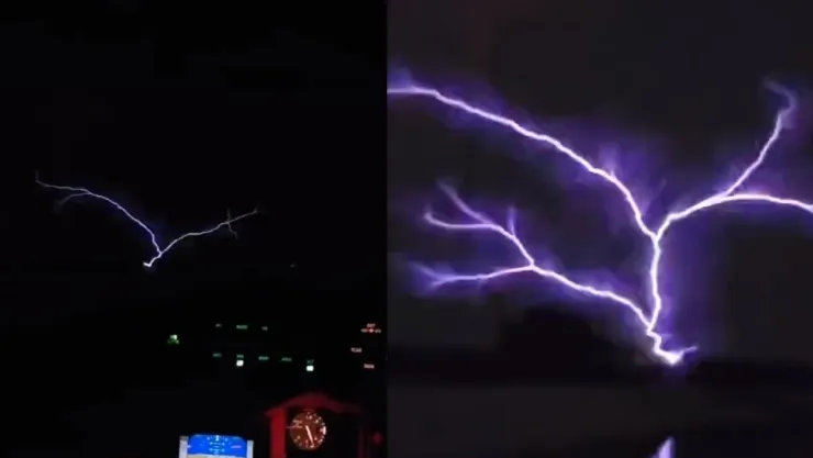 VIDEO Fuego de San Telmo, fenómeno de descargas eléctricas que causó el huracán Idalia en Florida