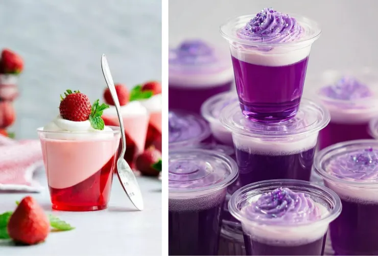 gelatina - postres fáciles inspirados kpop demon hunters