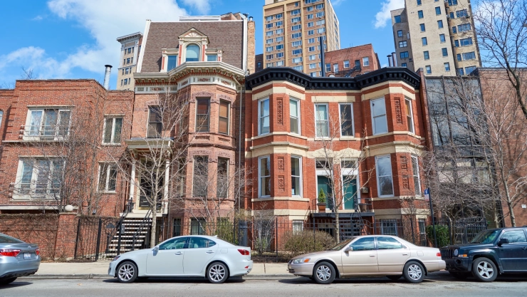 Barrio residencial en Chicago