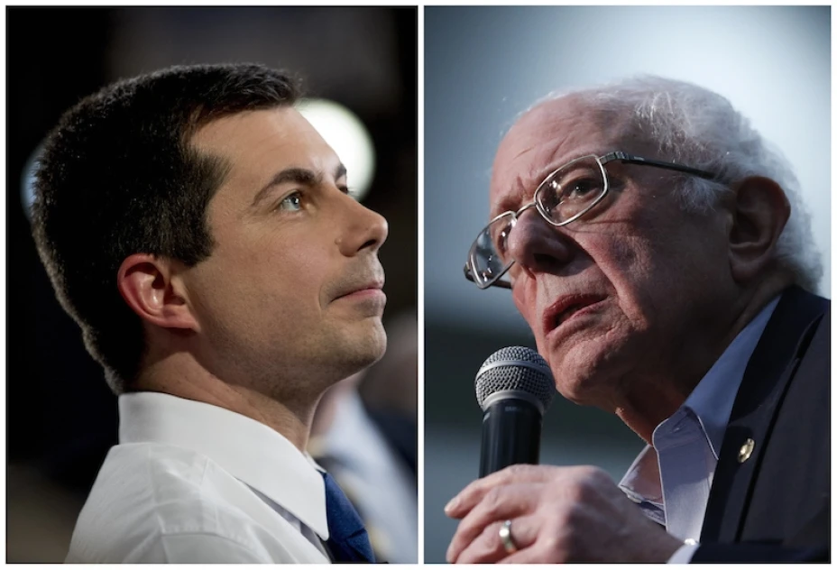 Buttigieg Sanders