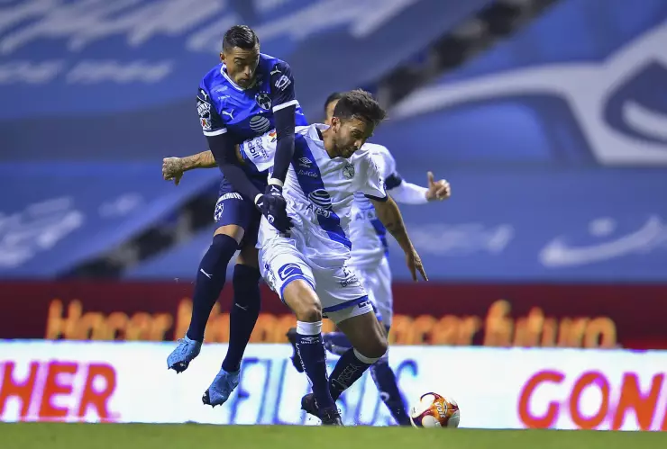 Puebla y Rayados de Monterrey igualan sin goles en el Cuauhtémoc
