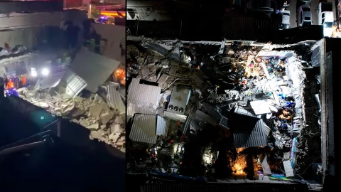 Colapso techo discoteca República Dominicana