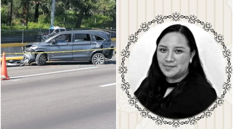 Adela Guadalupe Castellanos Regino falleció sobre la México-Puebla.