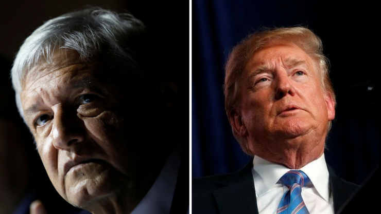 amlo quiere invitar a trump a su toma de posesión