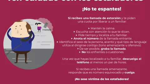 ¿Qué hacer ante un delito de extorsión?