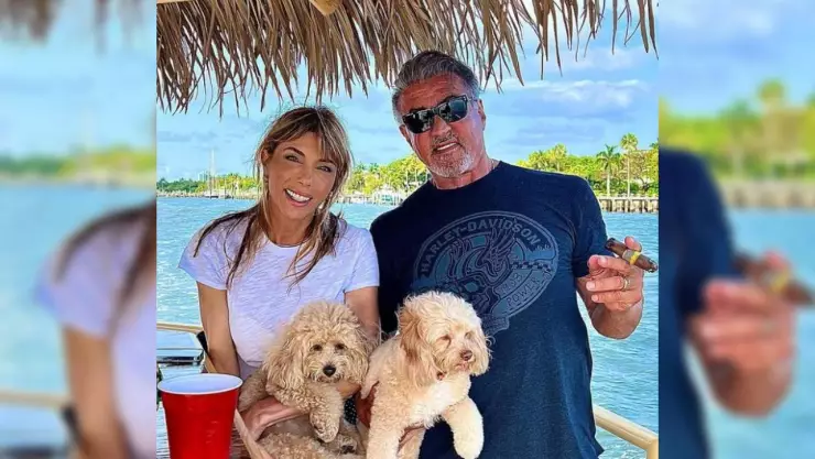 ¿Por un perro La razón del divorcio de Sylvester Stallone y Jennifer Flavin