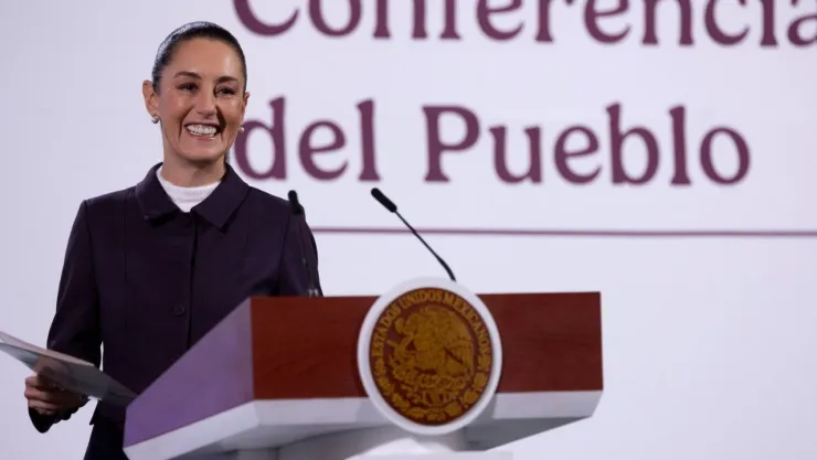 Conferencia mañanera de la presidenta.